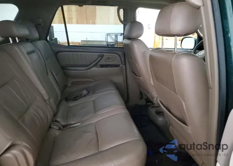 2004 Toyota Sequoia Limited z USA, uszkodzony, nr VIN 5TDBT48A64S208018